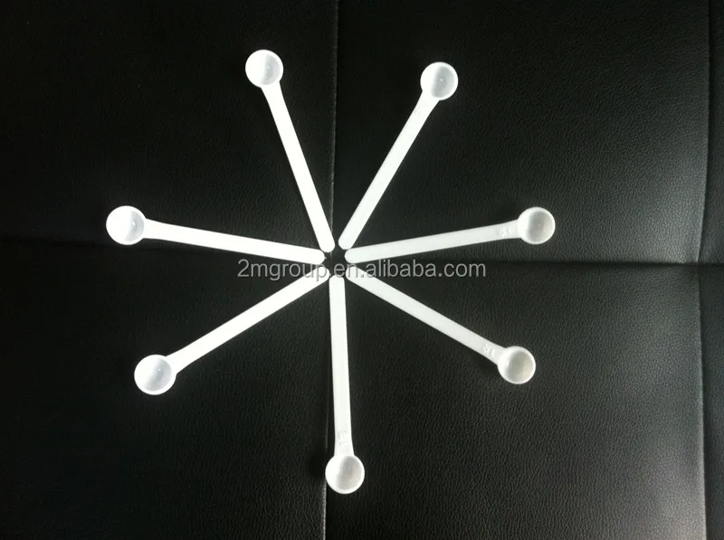 Полипропиленовая пластиковая мерная ложка/сахарная ложка, 2 г, Сертификация QS