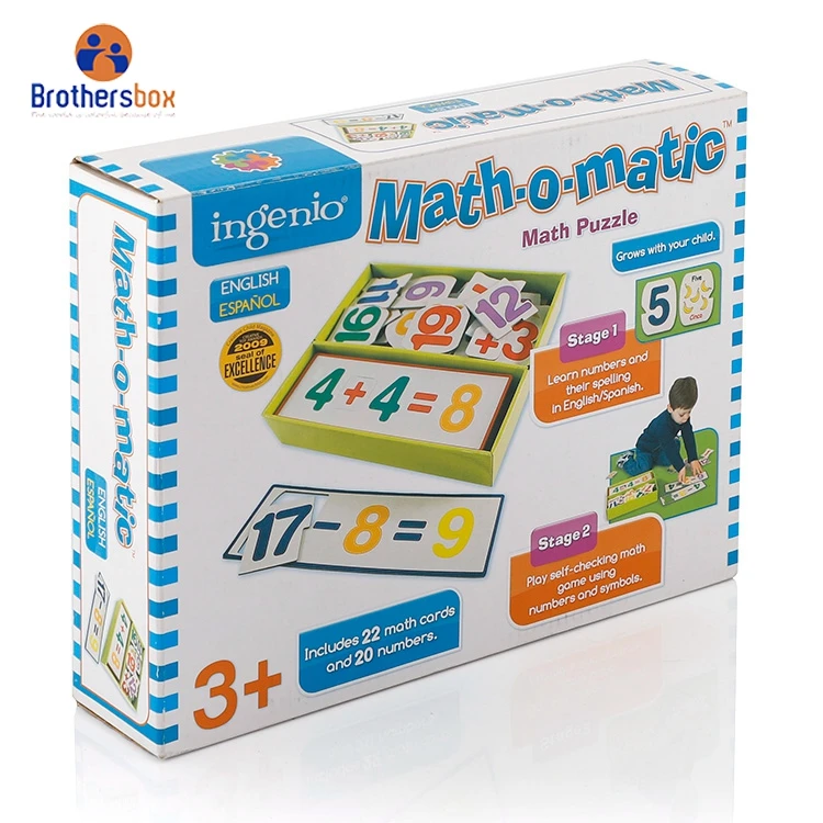 Educational Flash Memory Kids Match Cards Toys Custom Printing