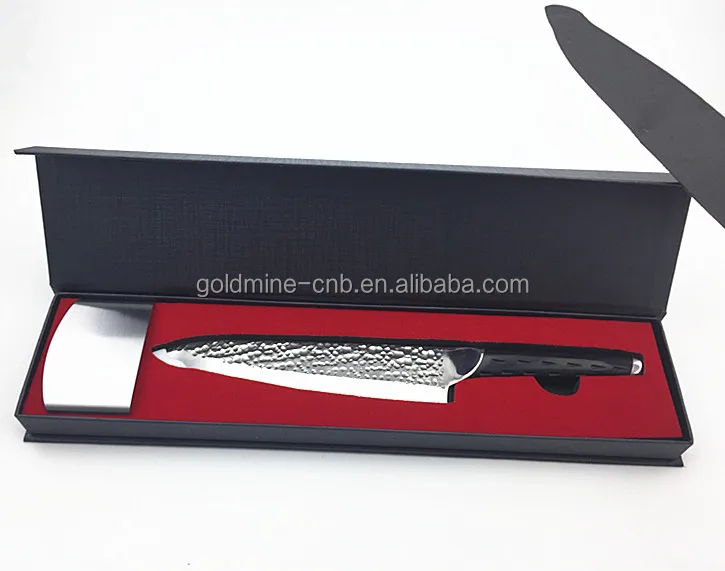 
Sharp German High Carbon Stainless Steel 8 inch Professional Kitchen Chef knife with Finger Guard in Gift Box 