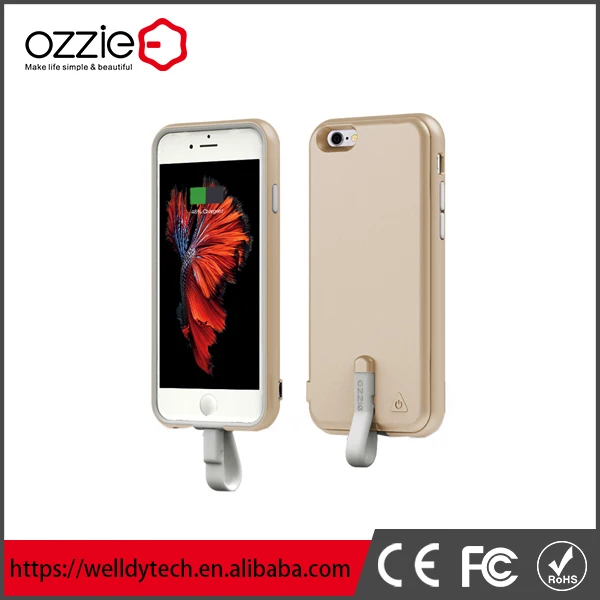 Оптовая 3000 мАч емкость открытый portable power bank аккумуляторная батарея зарядное устройство кейс для iphone