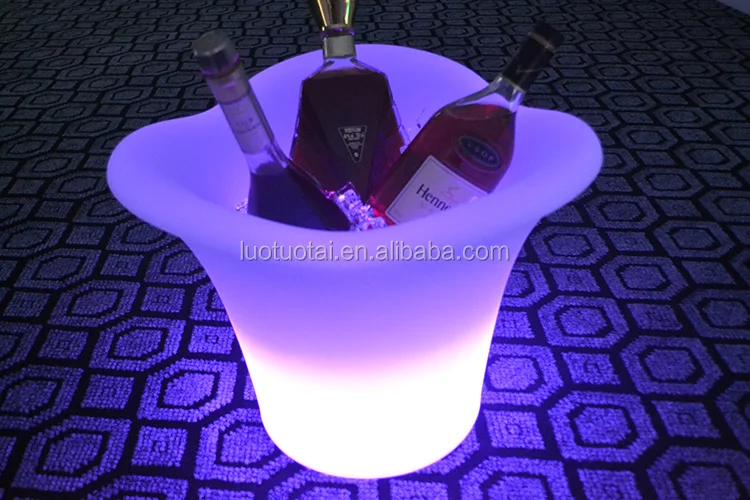 
LED Wine Cooler/ LED Ice Bucket / LED Bar Beer Holder Series for indoor & outdoor 
