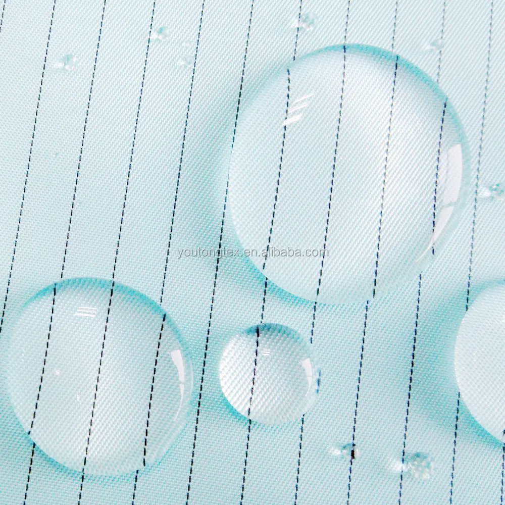 polyester waterproof anti-static fabric