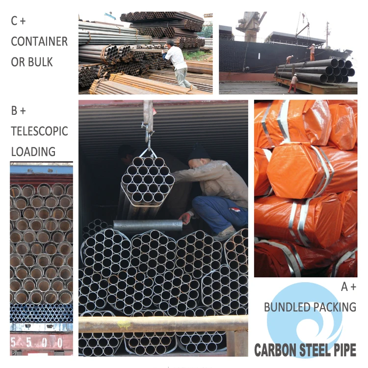 
SCHEDULE 40 ASTM A36 CARBON STEEL PIPE 