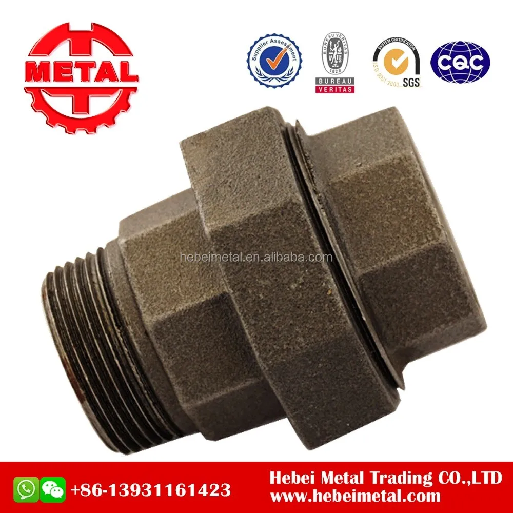 Black Clamp Din Europe Malleable Iron Pipe Fitting