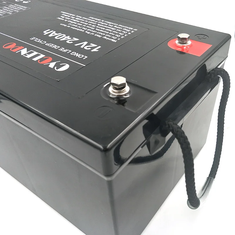 Заводская Высококачественная аккумуляторная батарея глубокого цикла lifepo4 12 в 240 Ач