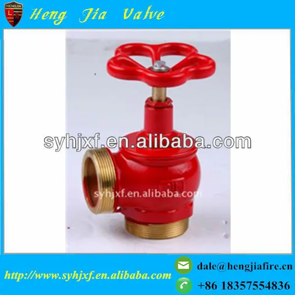 American thread brass fire hydrant valve