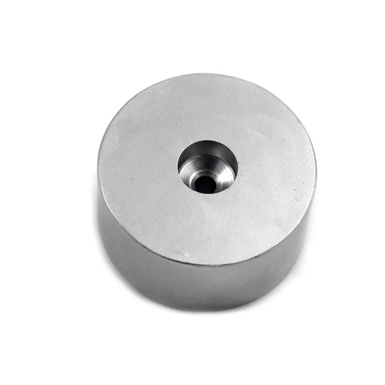 Custom shape diametrically magnetized large small thin disk ring neodymium magnets radial tube magnet