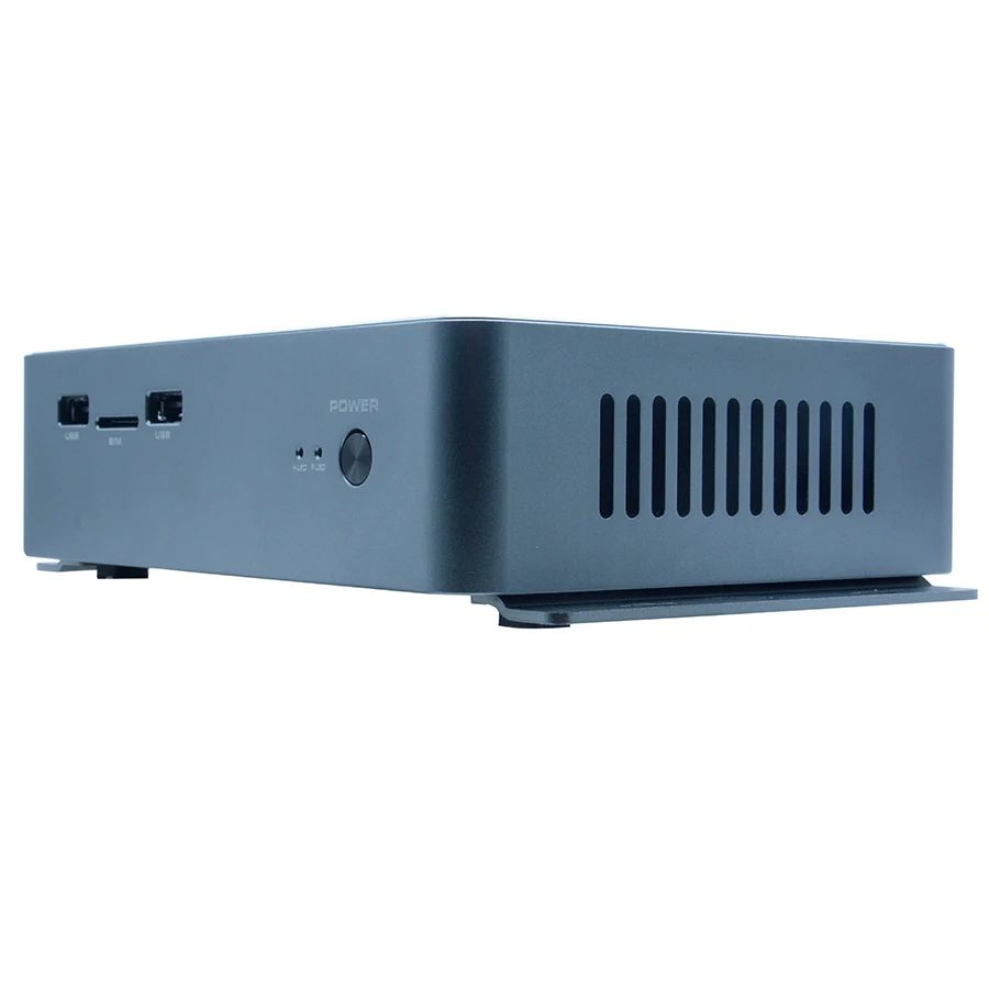 N1619Z Celeron J1900 Fanless Nano Industrial Mini PC with RS232