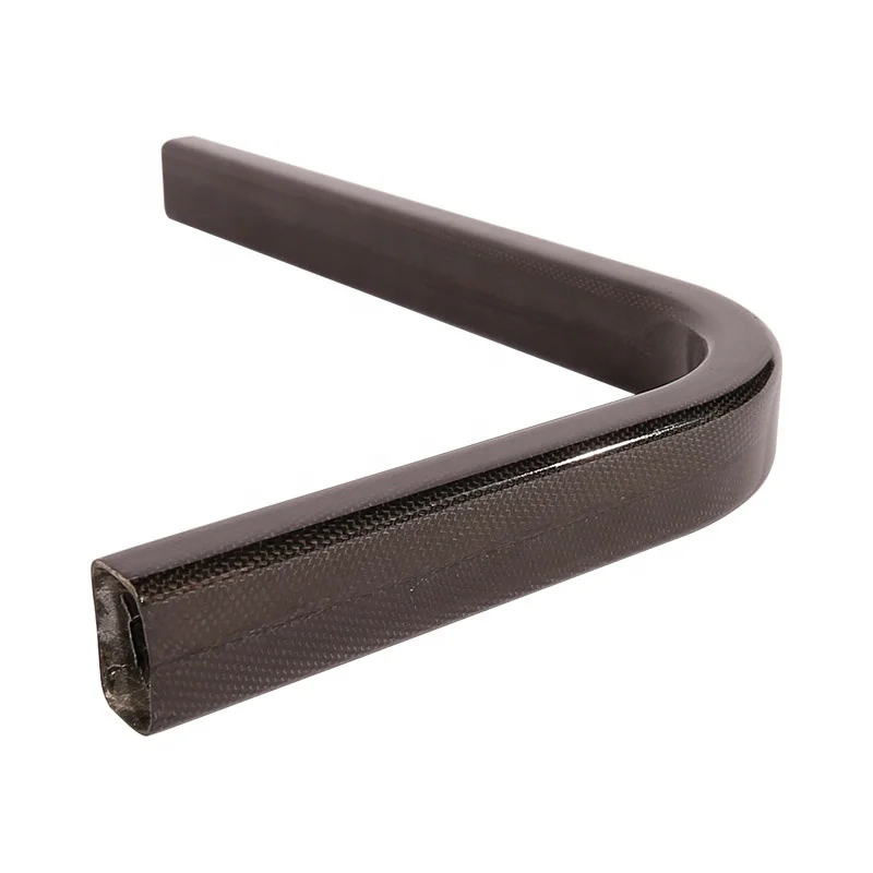 
3K high quality custom carbon fiber curved tube 