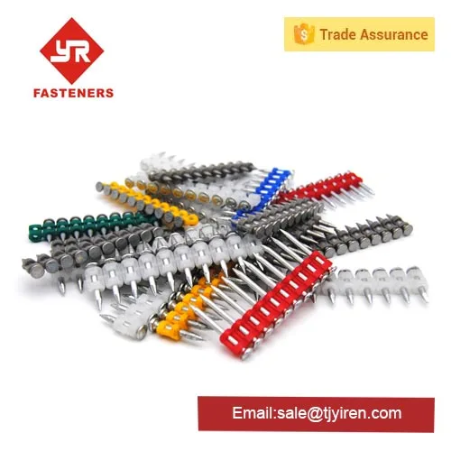 2.7/3.0mm head gas nail with plastic frame