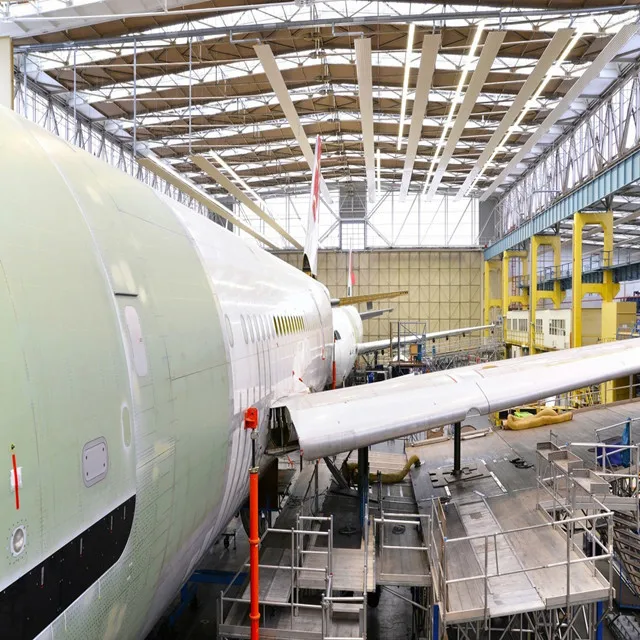 High quality steel structure portable aircraft hangar