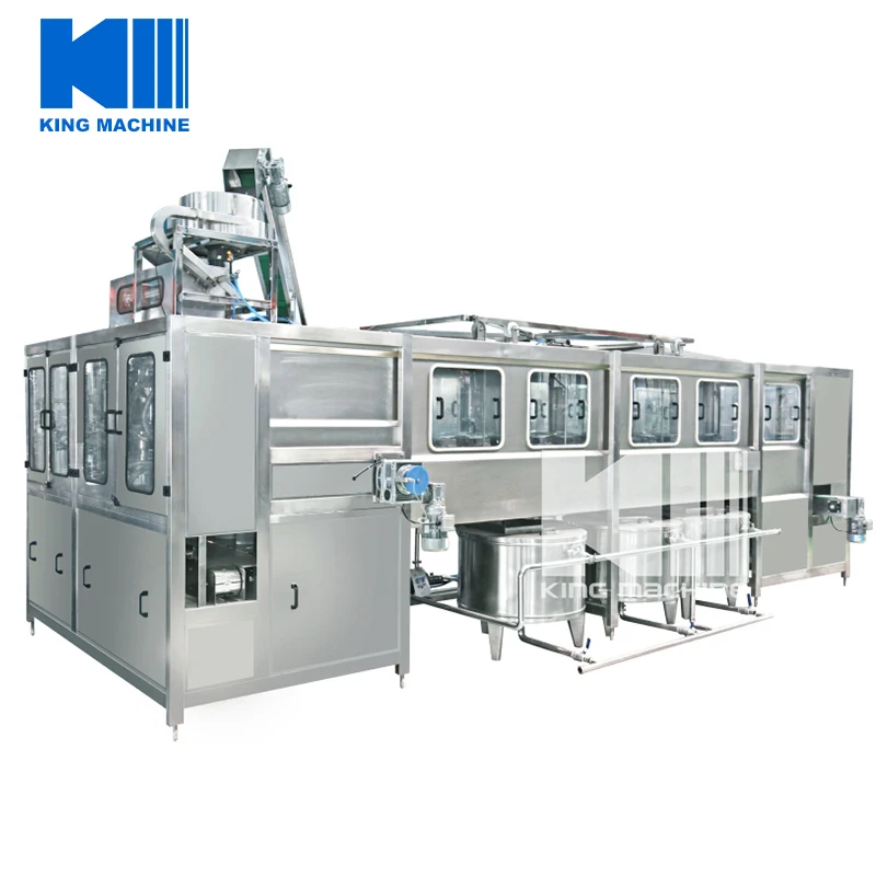 5gallon bottle internal and external brushing washing machine