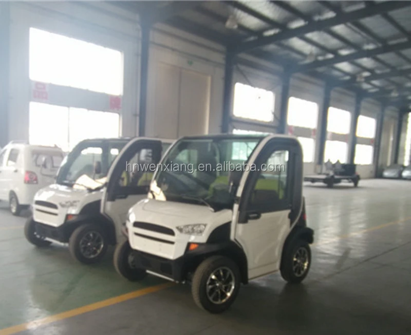 4 wheel 2 seat mini electric car made in china