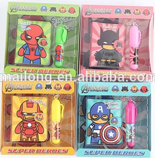 
Diffuse wei alliance Ultron iron man captain America mini laptop for students stationery pen PN3291 