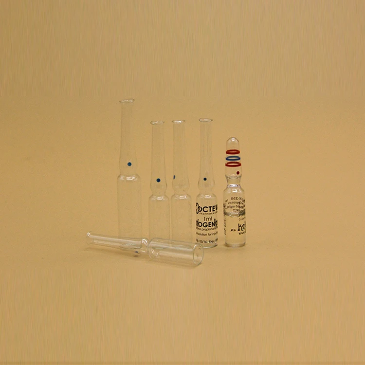 Wholesale serum glass ampoule vial mini 1ml glass ampoule