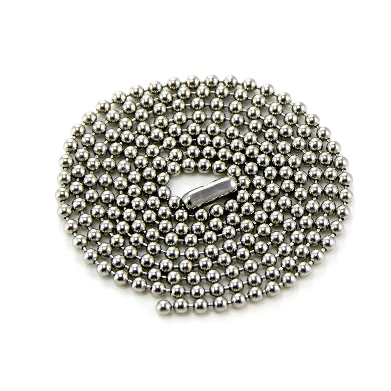 Fashion jewelry 316L stainless steel ball chain for locket pendant necklace