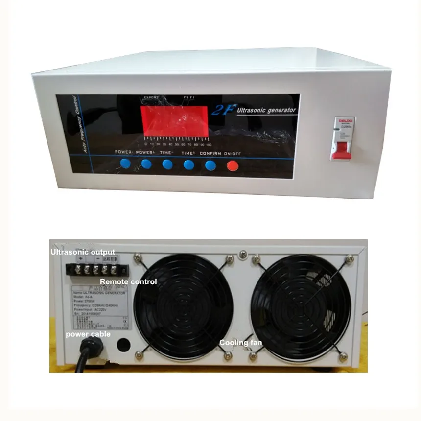 Double frequency Ultrasonic cleaning generator