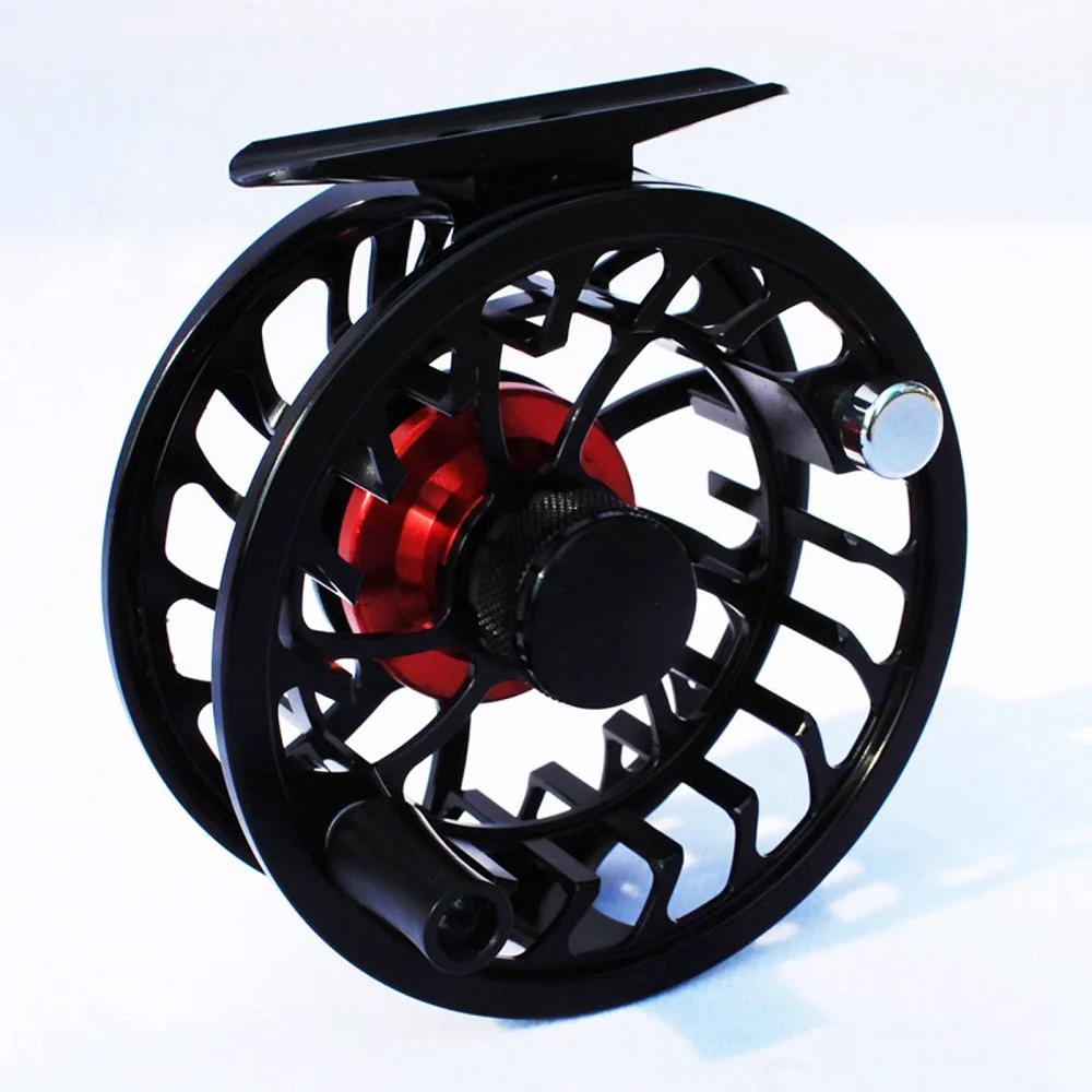 Large arbor cork drag cnc chinese leichi fly reel