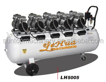 200L 0.75 * 5HP 300L / min портативный Oilless воздушный компрессор