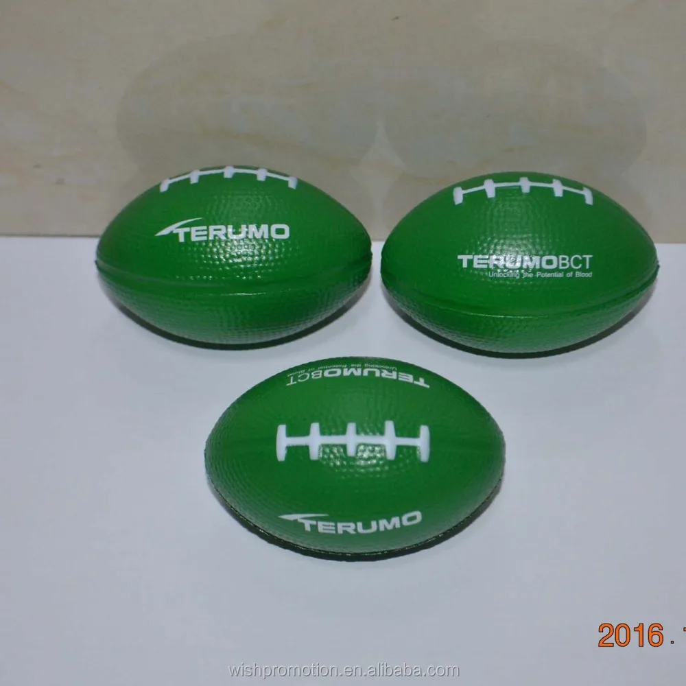 rugby stress ball pu rugby ball pu soft toy