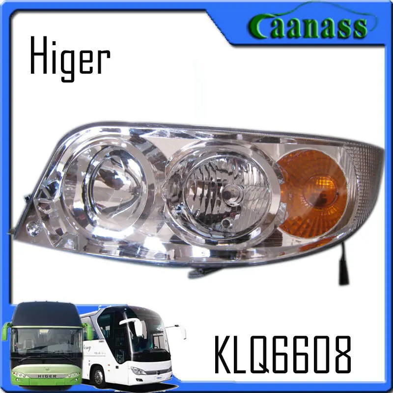 klq6608 автомобильных запасных части тела выше автобус фар