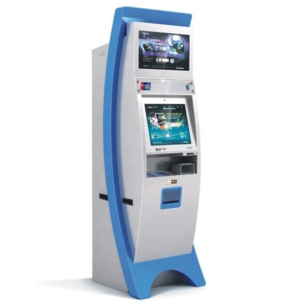 Автономный киоск для обмена валюты с сенсорным экраном