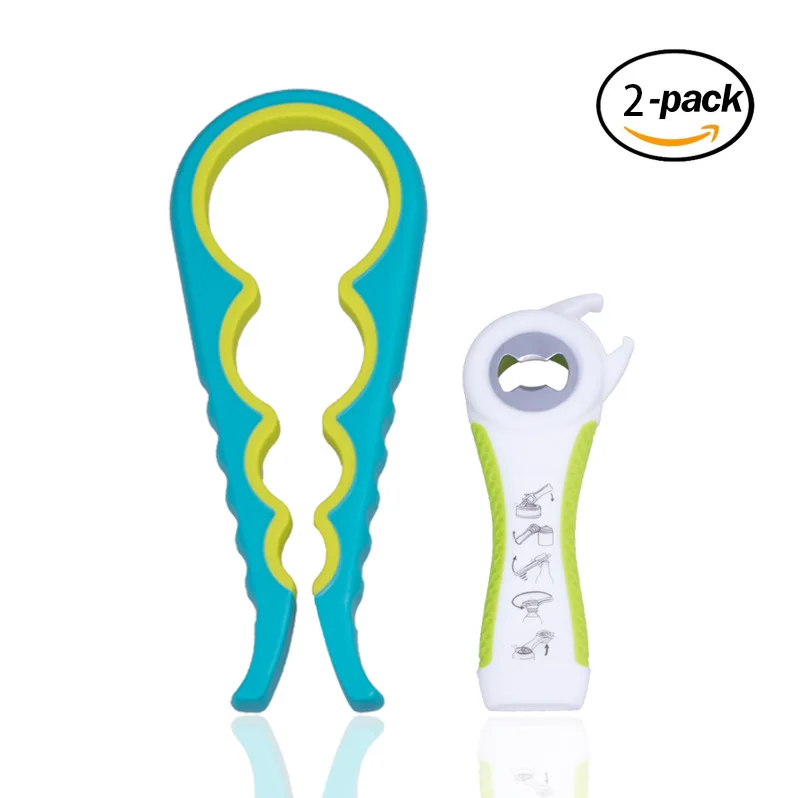 Multi-function Four-in-one Bottle Home Kitchen Can Opener set  Non-slip Bottle Can Multi-Opener