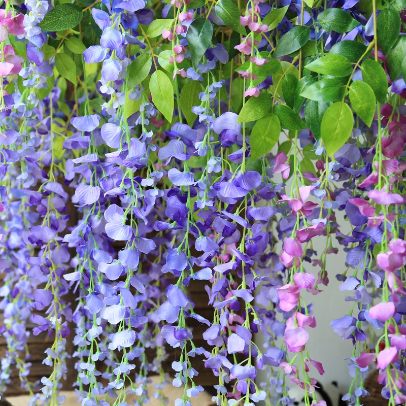 home wedding garden decoration artificial flowers making for home decoration artificial hanging flowers silk flowers artificial