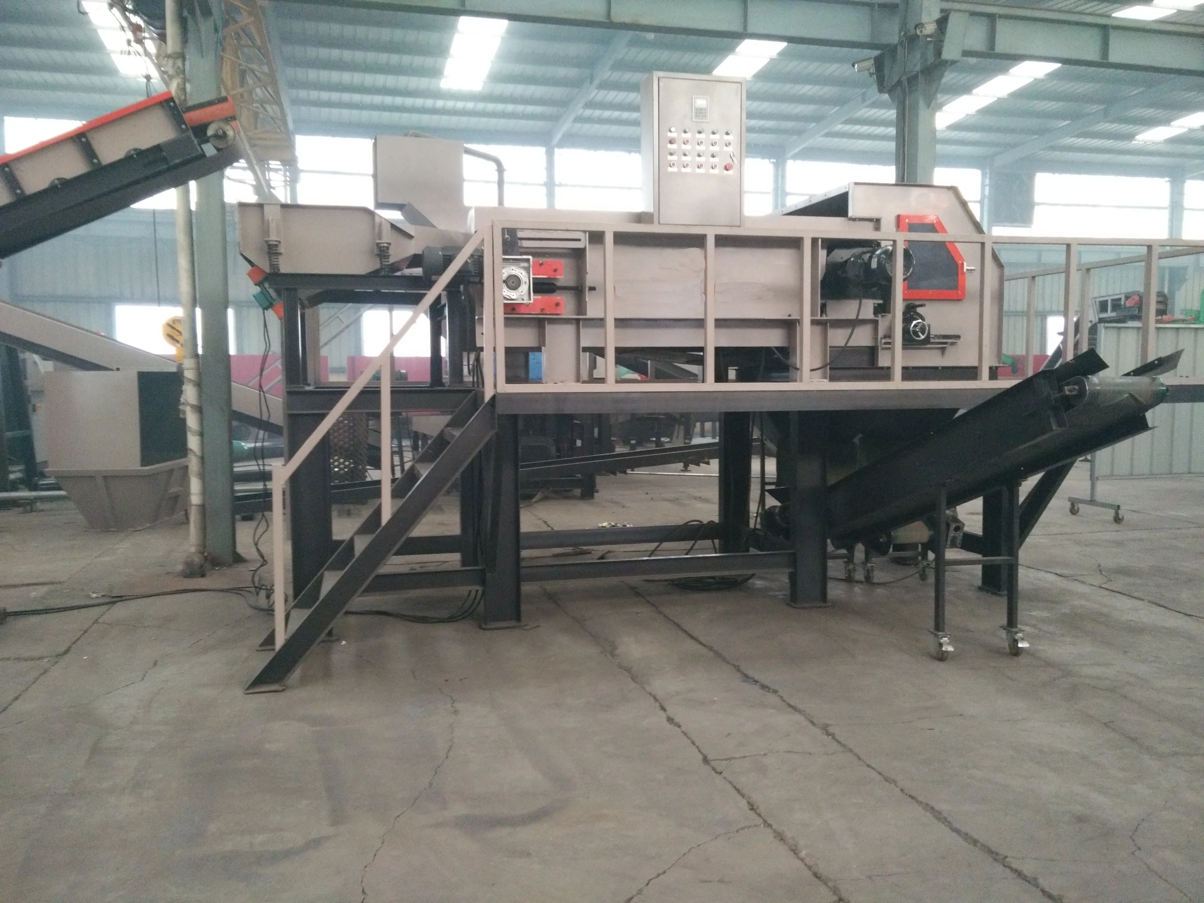 Nonferrous Metal Aluminum and Copper Separator / Eddy Current Separator