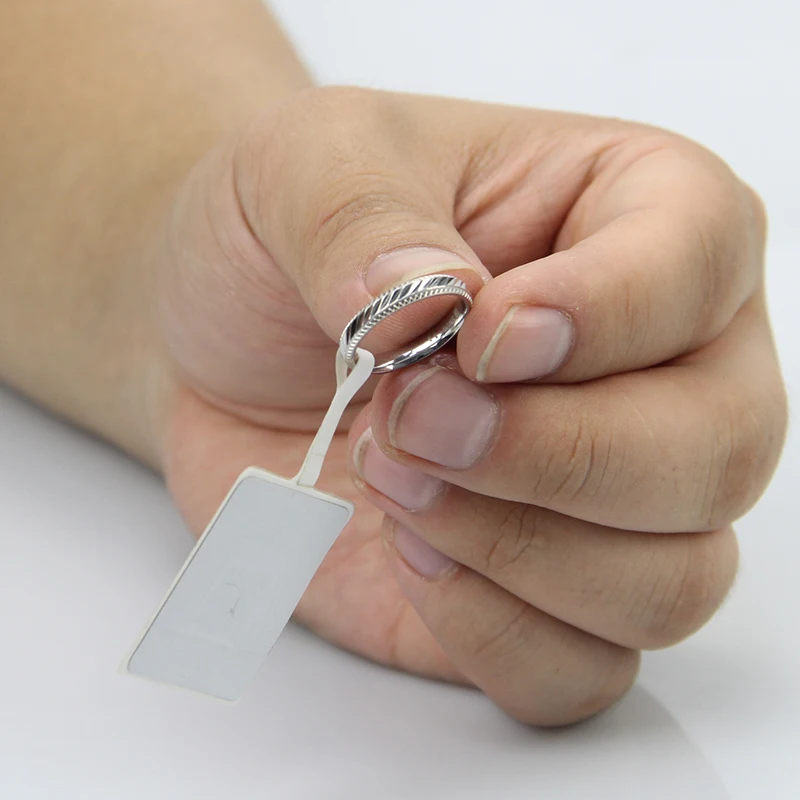RF Soft Electronic Shelf Paper EAS Anti Theft Jewelry Label Security Tag for Retail