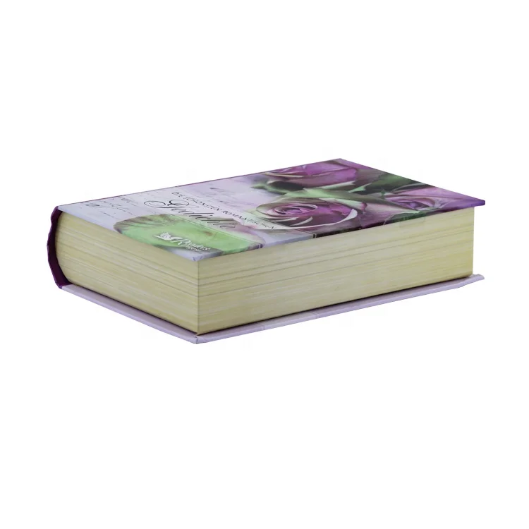 Custom Magnetic Personalized Decorative Display Comic Cardboard Book Shaped Safe Box