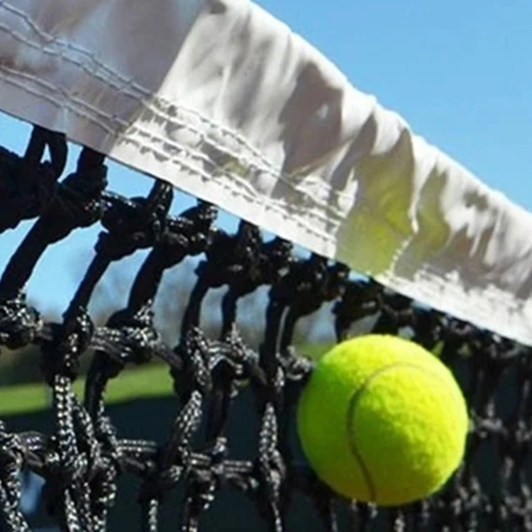 The leading manufacturer of sport original tennis net factory wholesale oem  hot  sale 12.8m*1.07m tennis net