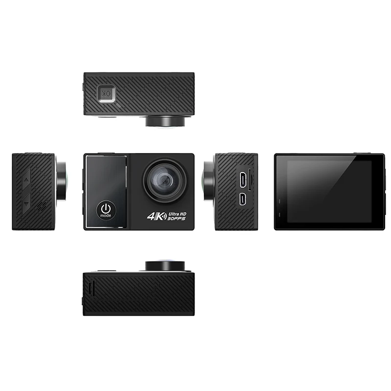 
New 4K /30FPS action camera 1080p 60fps sport cam ambarella a12 imx 117 sensor action camera with wifi 