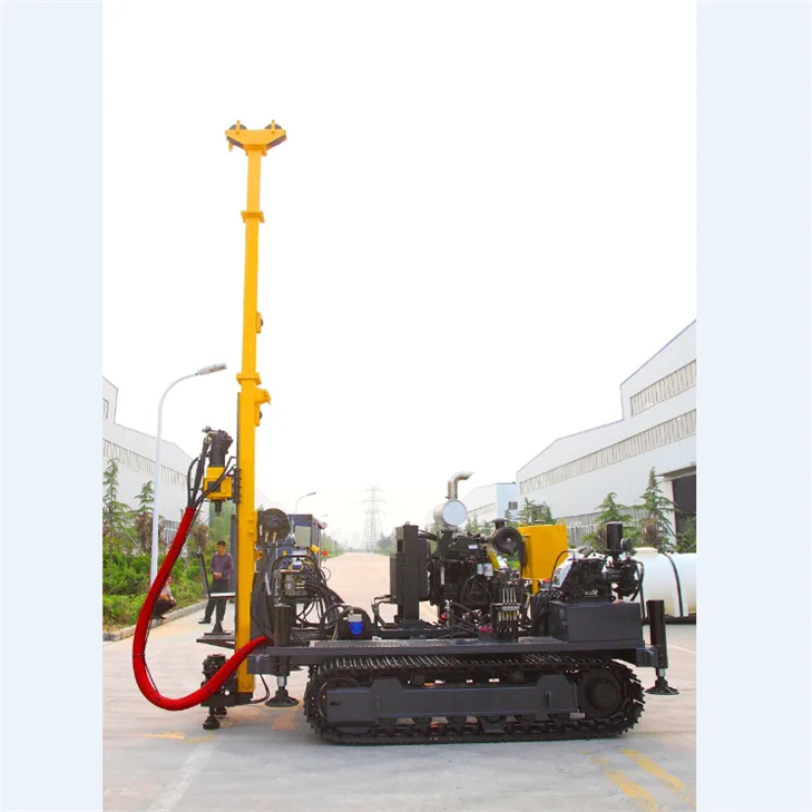Cheap Price Crawler DTH Ground Water Drilling Machine for Water Well with CPT  SPT