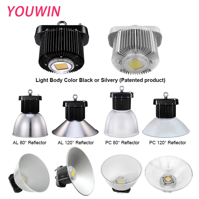 bridgelux LM80 high quality toyota hiace high roof high bay led light 200w 5 years warranty