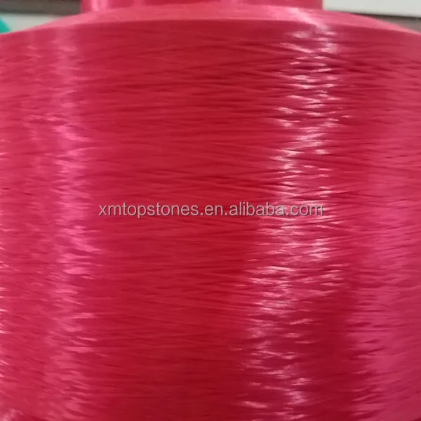 high tenacity polypropylene yarn 1500d  dyed PP yarn