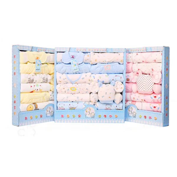 
Wholesale paper gift baby clothes box 