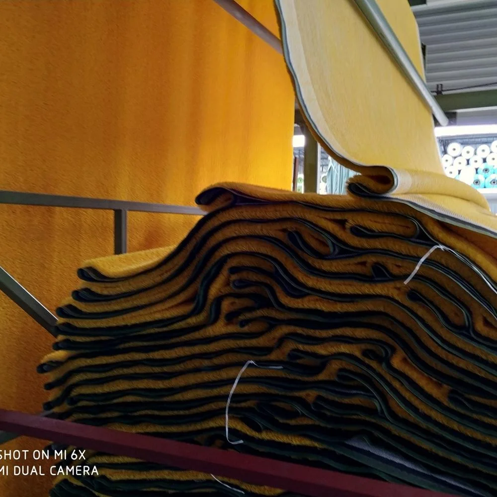 Nice quality Artificial turf grass yarn with rubber backing