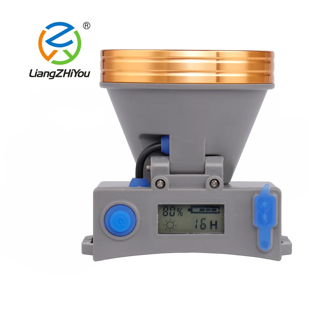 IP44 waterproof high lumen led head torch