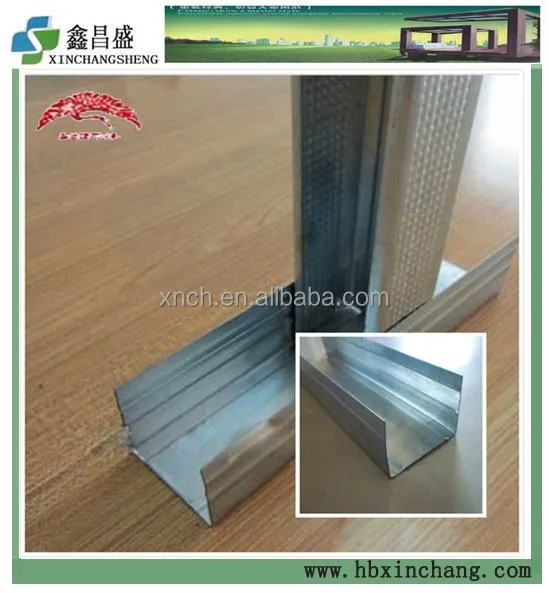 Metal steel profile channel for drywall /galvanized light steel keel
