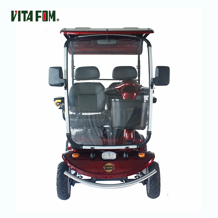 Deluxe Double Seat 4 wheels Electric Vehicle