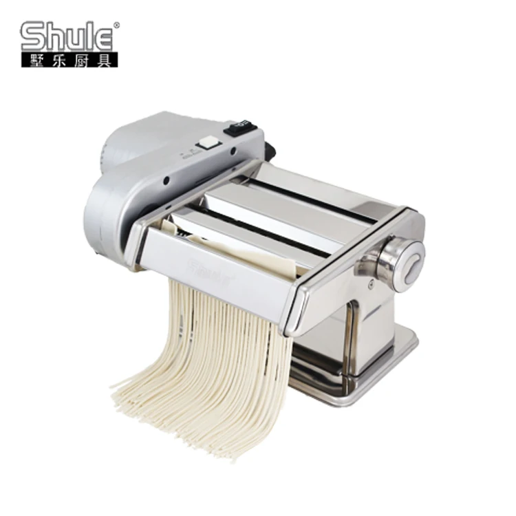 Professional electric fresh stainless steel pasta noodle making machine maker with motor in China