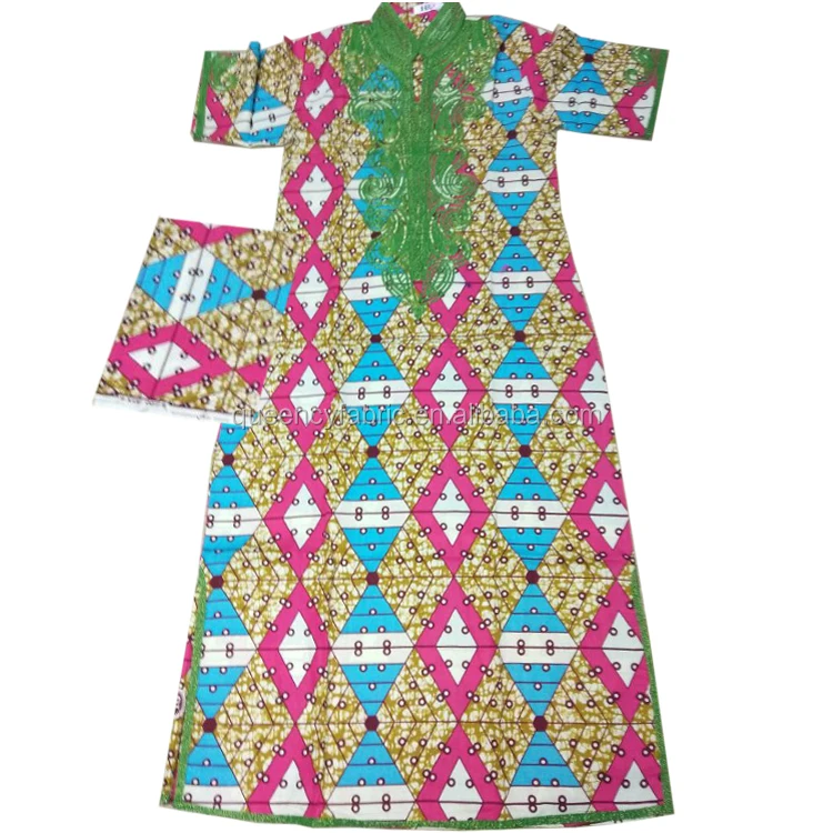 
Queency Wholesale Brocade Clothing African Wax Print Ankara Style Dresses for Nigerian Women 