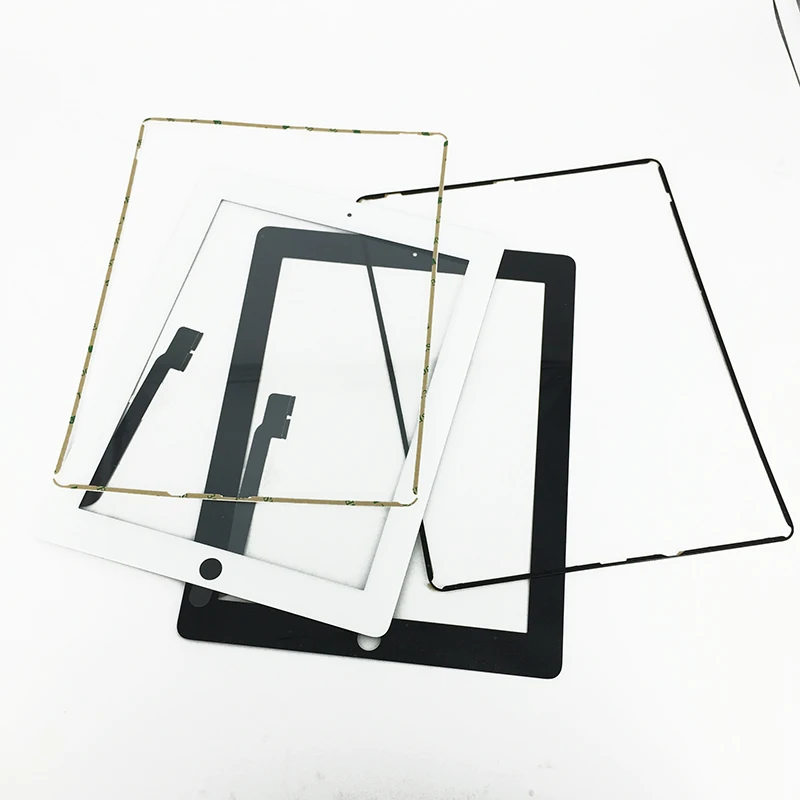 For iPad 3 4 Digitizer 100 tested For iPad 3 iPad 4 Tablet Touch Panel Touch