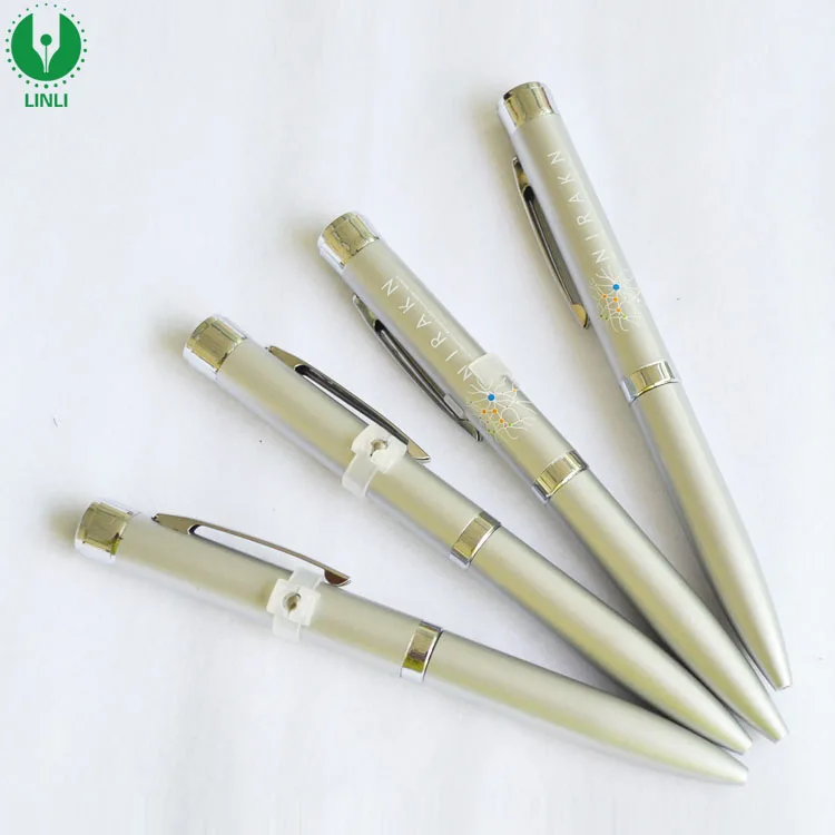
Metal LED Projector Logo Ball Pen, Light Projector Advertising Ball Pen For Promotion 