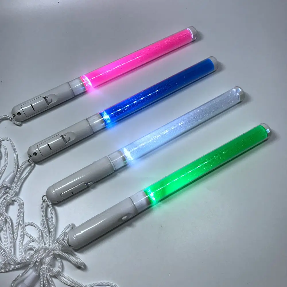 Popular OEM price Christmas gift colorful flashing customized LOGO LED stick