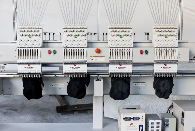 automatic computerized high speed hat Embroidery Machine