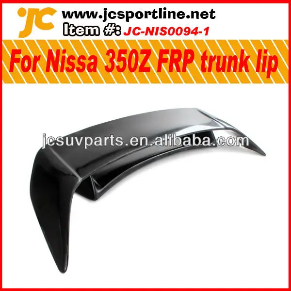upainted frp задний спойлер для nissan 350z ствола губы багаёнике парик