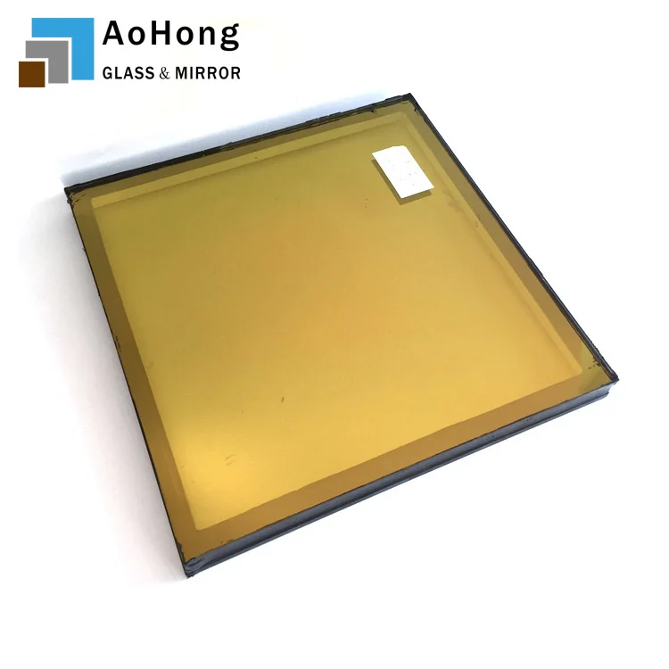 6+9A+6mm Reflective Heat Insulation Tempered Glass
