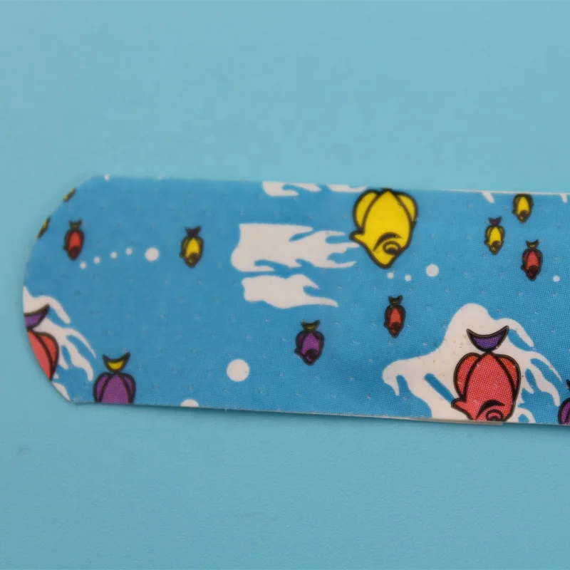Medical PE Adhesive Bandage Cartoon Band-aid Elastic Band-aid for Kids